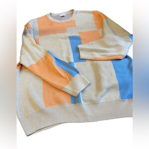 Maus & Hoffman size XL Italian hand knitted cotton sweater perfect condition